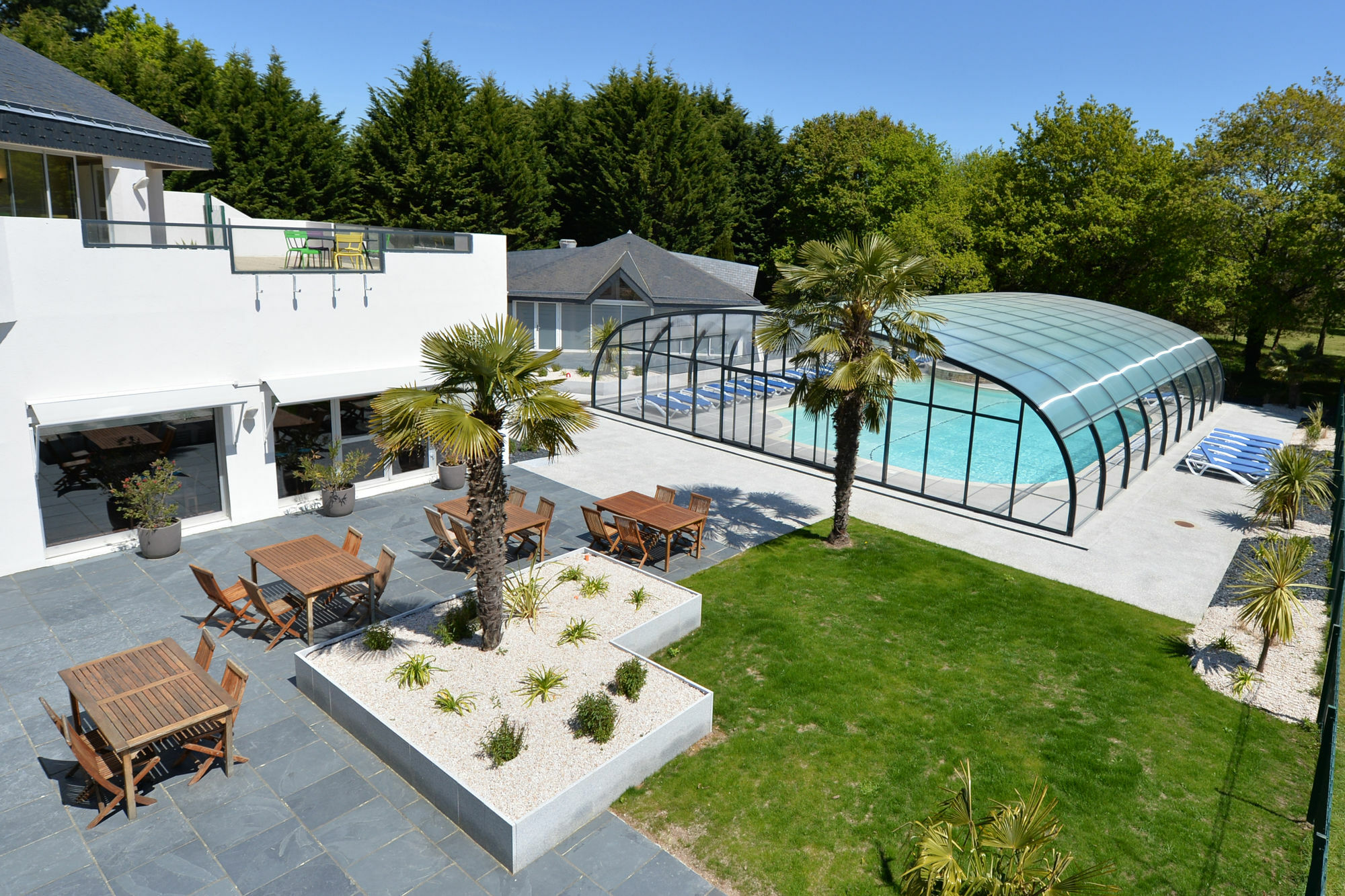 Hotel Du Golf Saint-Laurent Ploemel Exterior foto